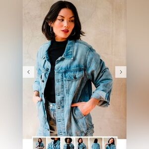 Able Lennon Boyfriend Jacket S